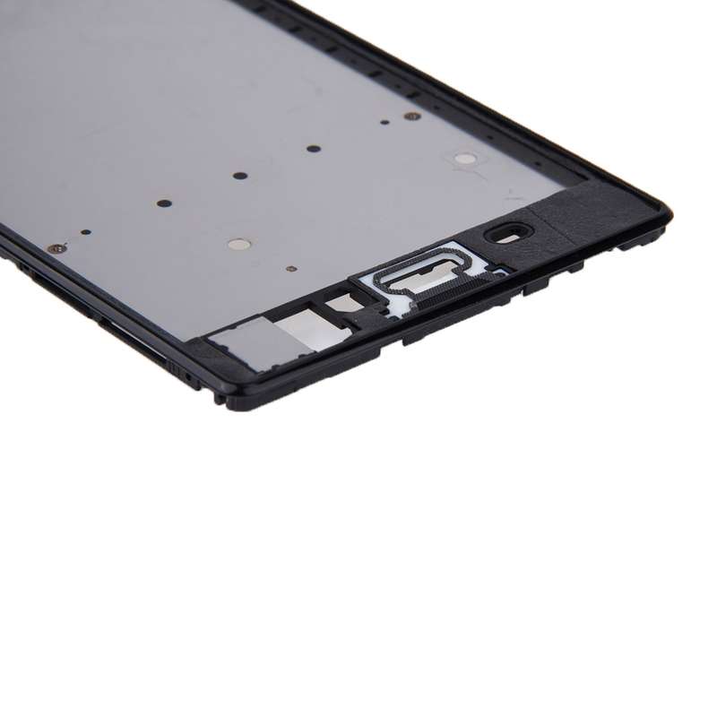 Front Housing with Adhesive Sticker for Sony Xperia T3(Black)