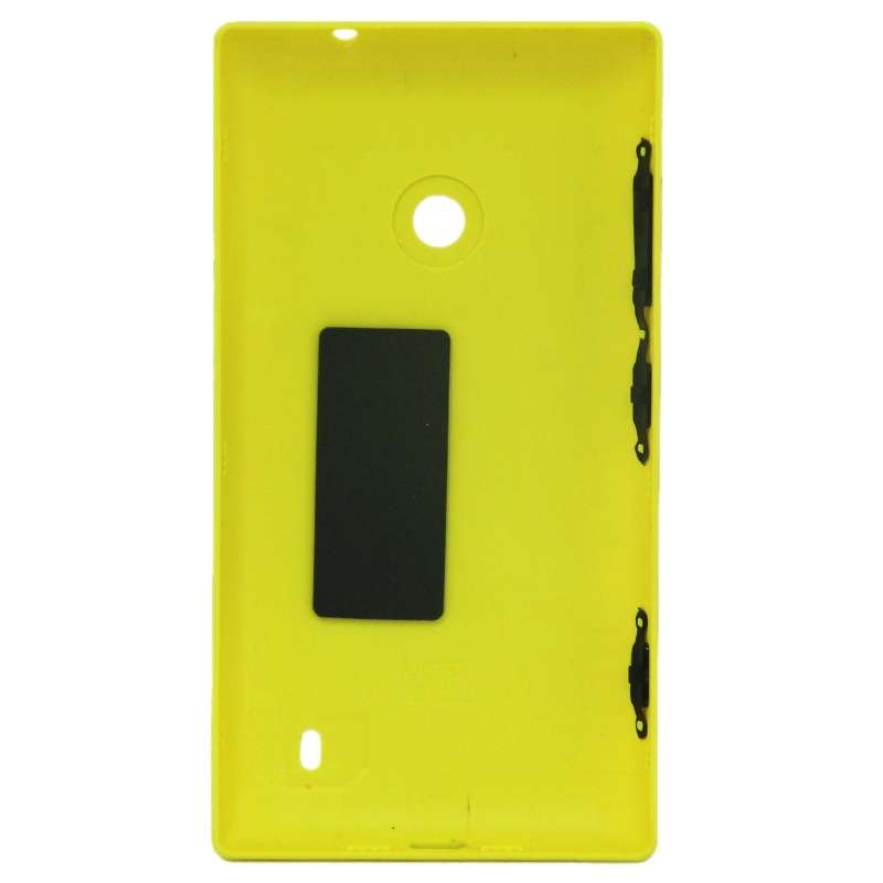 Plastic Back Housing Cover for Nokia Lumia 520(Yellow)