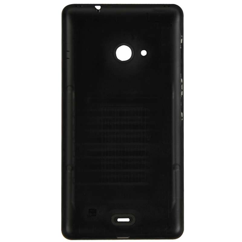 Frosted Surface Plastic Back Housing Cover for Microsoft Lumia 535(Black)