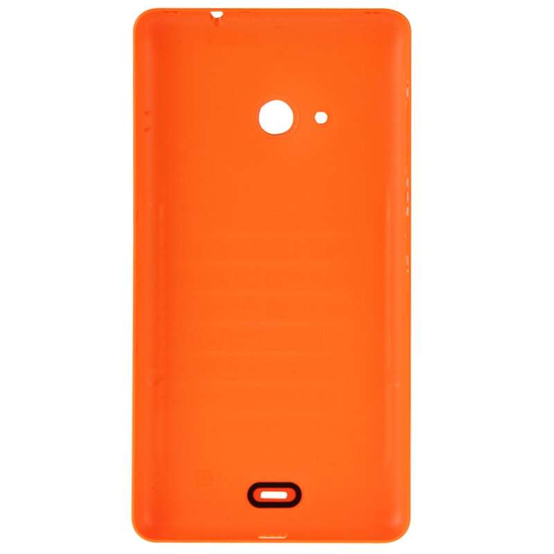 Frosted Surface Plastic Back Housing Cover for Microsoft Lumia 535(Black)