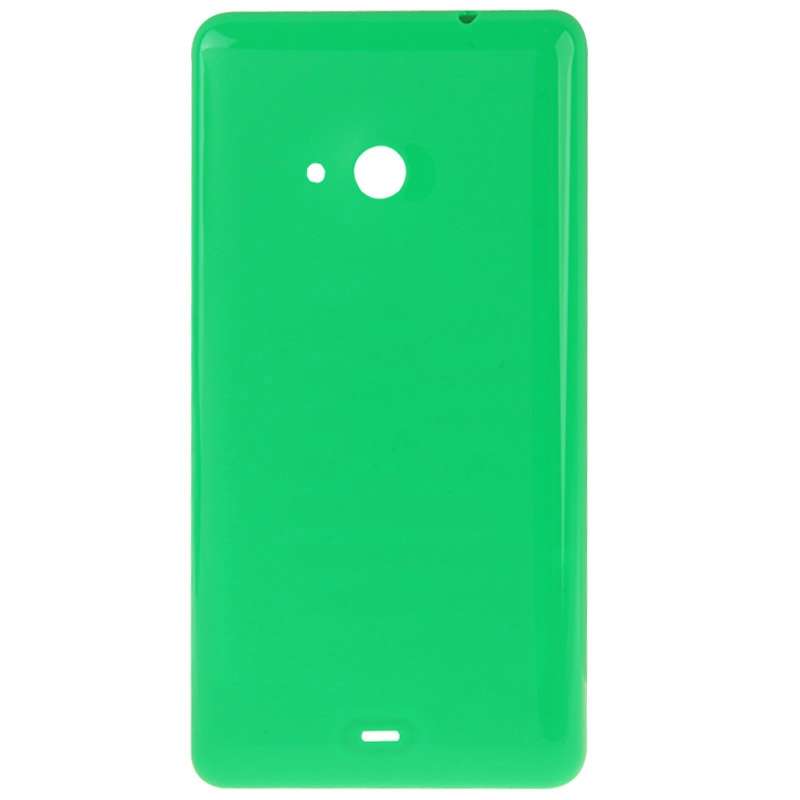 Frosted Surface Plastic Back Housing Cover for Microsoft Lumia 535(Black)