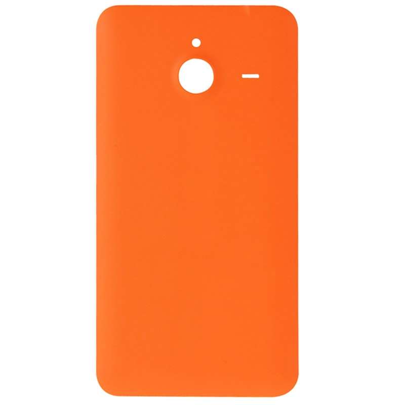 Frosted Surface Plastic Back Housing Cover for Microsoft Lumia 640XL(Black)