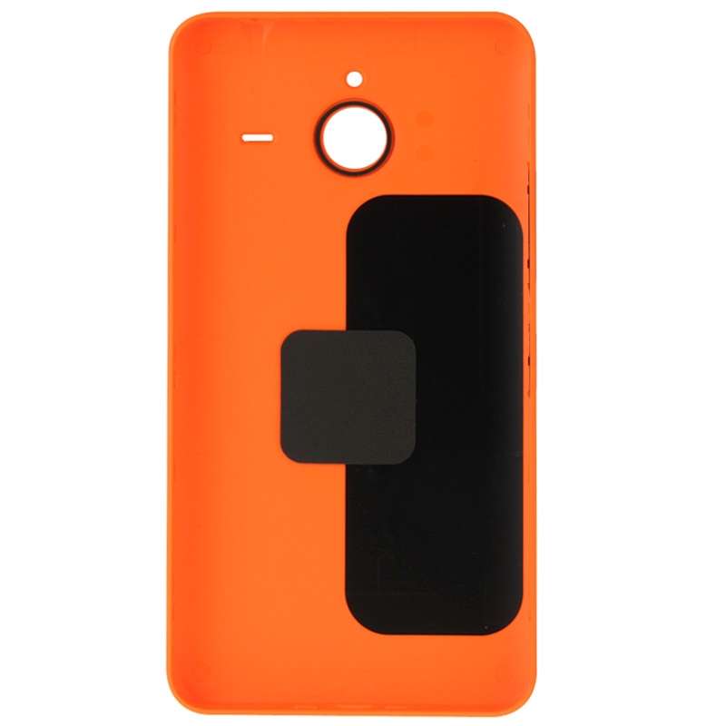 Frosted Surface Plastic Back Housing Cover for Microsoft Lumia 640XL(Black)
