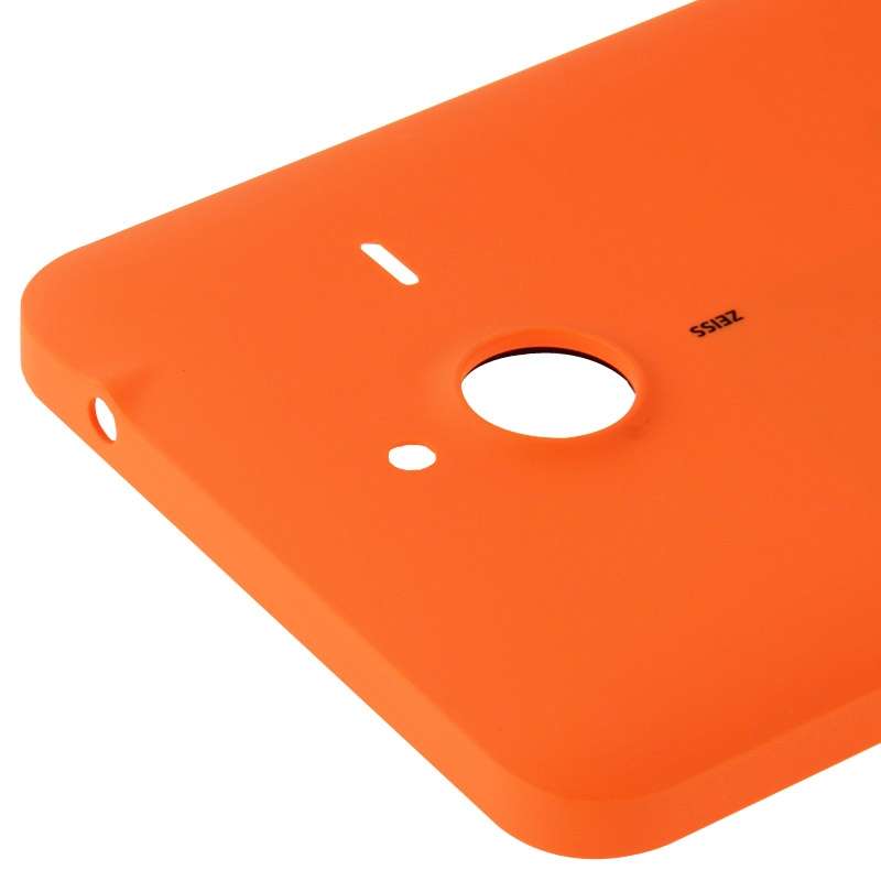 Frosted Surface Plastic Back Housing Cover for Microsoft Lumia 640XL(Black)