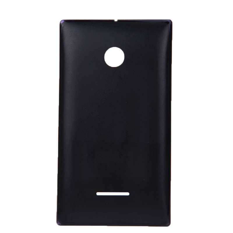 Solid Color Battery Back Cover for Microsoft Lumia 532(Black)