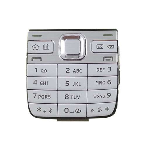 Mobile Phone Keypads Housing with Menu Buttons / Press Keys for Nokia E52(White)