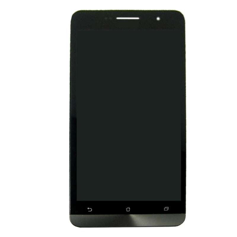 OEM LCD Screen for Asus Zenfone 6 / A600CG Digitizer Full Assembly with FrameBlack)