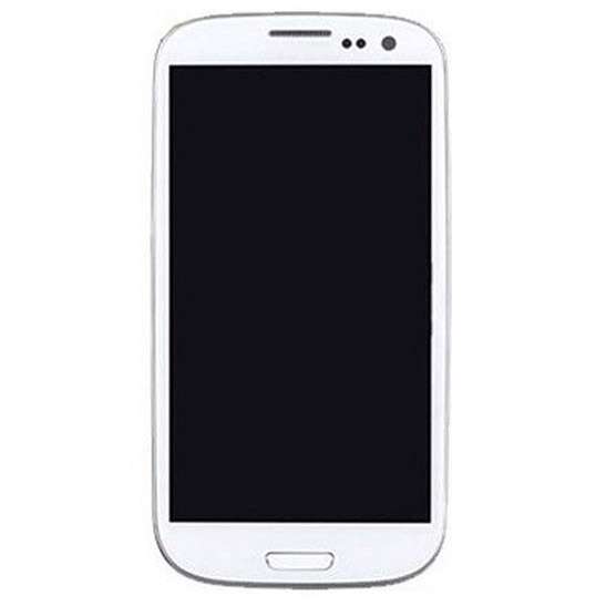 Original Super AMOLED LCD Screen for Samsung Galaxy SIII / i9300 Digitizer Full Assembly with Frame