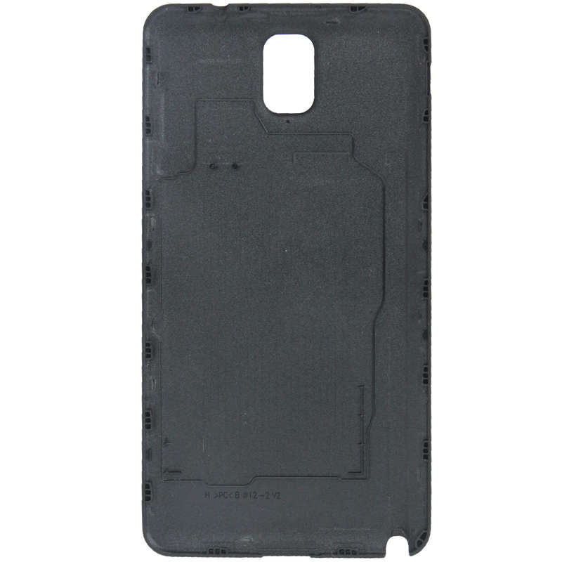 For Galaxy Note III / N9000 Original Litchi Texture Plastic Battery Cover (Black)