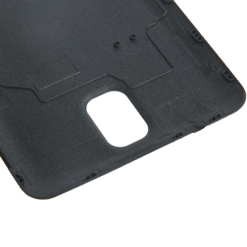 For Galaxy Note III / N9000 Original Litchi Texture Plastic Battery Cover (Black)