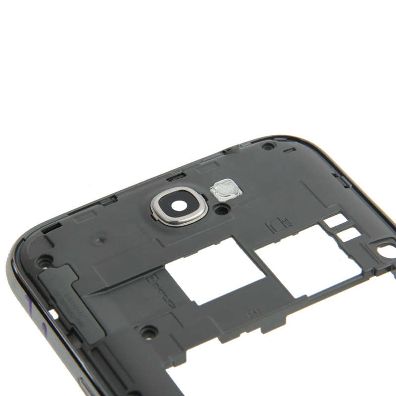 For Galaxy Note III / N9000 Original Litchi Texture Plastic Battery Cover (Black)