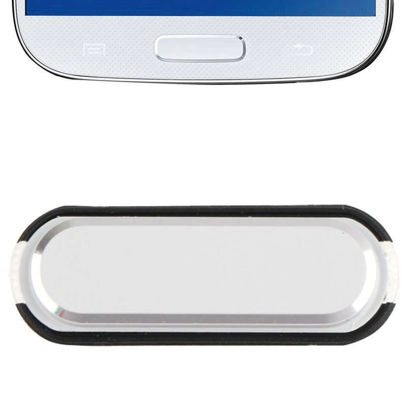 For Galaxy S IV mini / i9190 / i9192 High Qualiay Keypad Grain(White)