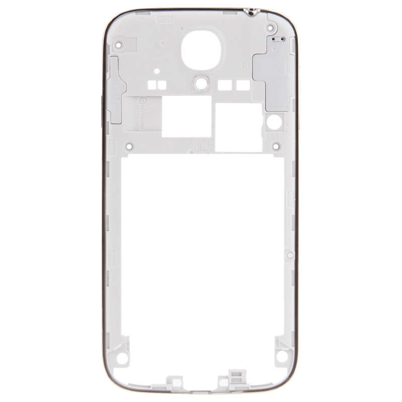 For Galaxy S IV / i9500 Full Housing Faceplate Cover (White)