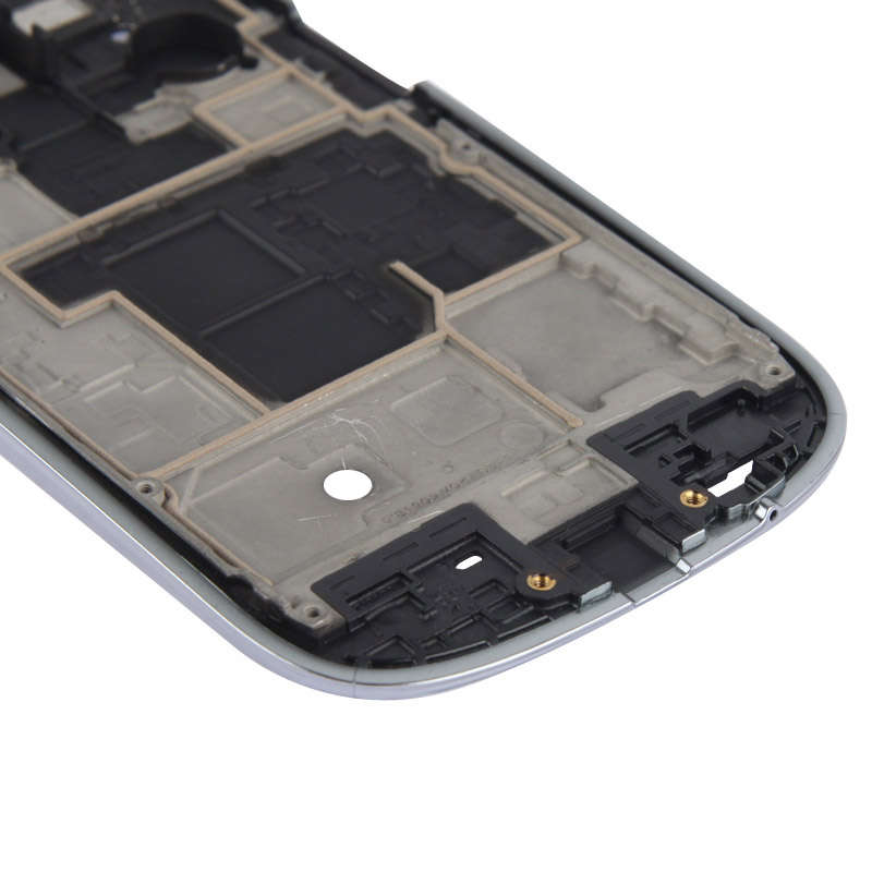 For Galaxy SIII mini / i8190 LCD Middle Board with Button Cable, (Blue)