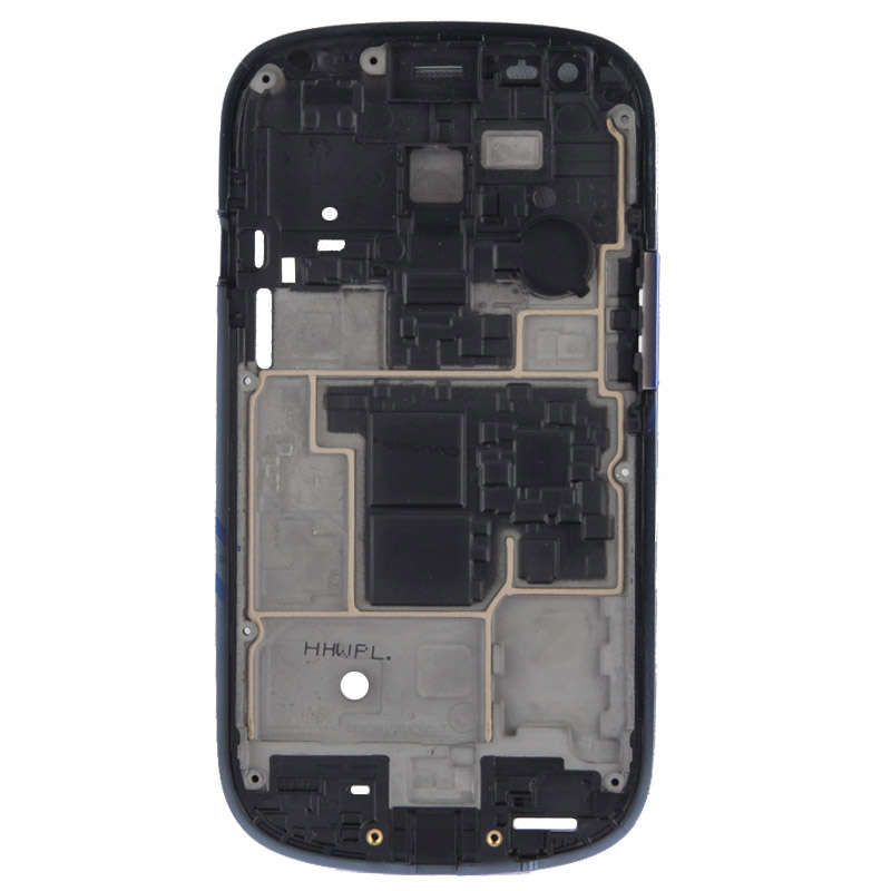 For Galaxy SIII mini / i8190 LCD Middle Board with Button Cable (Silver)