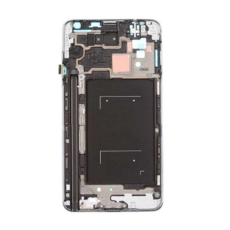 For Galaxy Note III / N9005 4G Version LCD Front Housing (Silver)