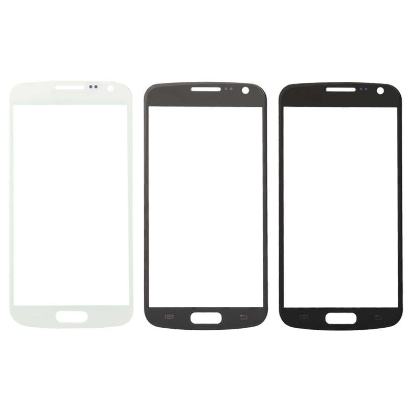 For Galaxy Premier / i9260 High Quality Front Screen Outer Glass Lens (Grey)