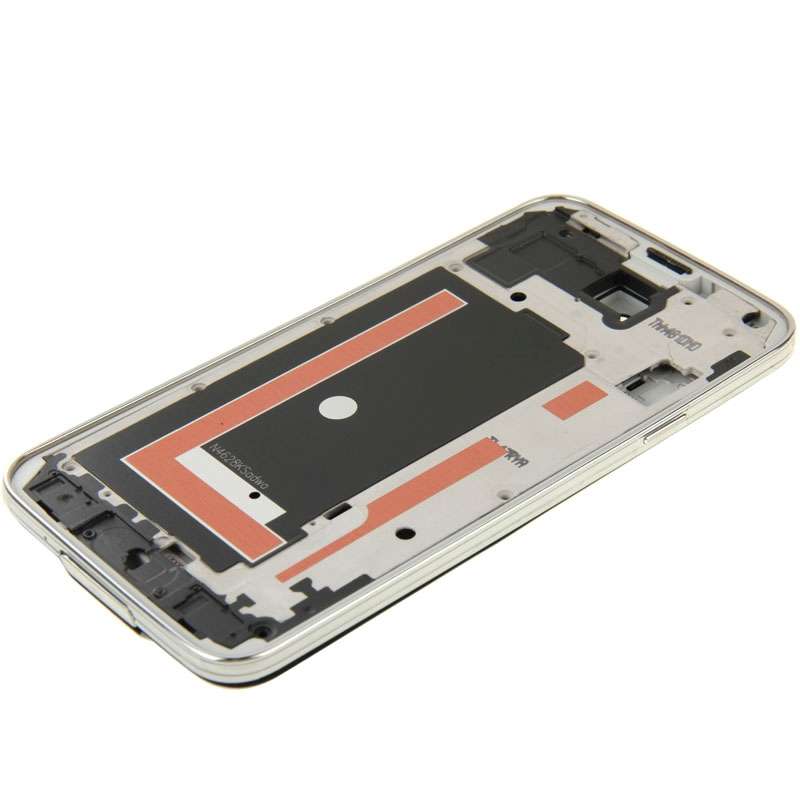 For Galaxy S5 / G9008V Full Housing Faceplate Cover (Black)