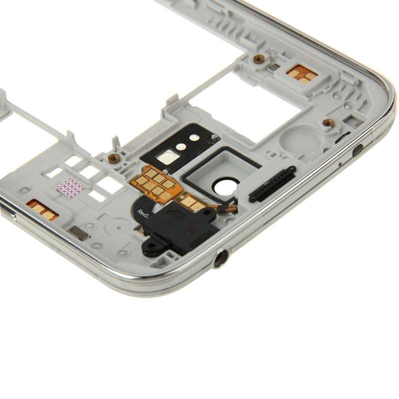 For Galaxy S5 / G9008V Full Housing Faceplate Cover (Black)