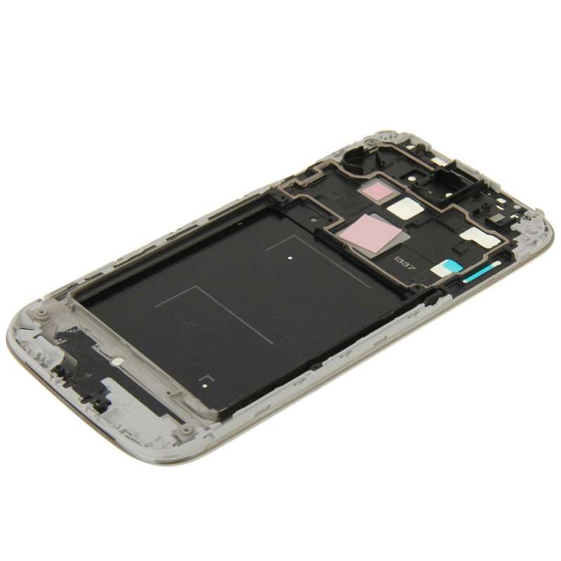 For Galaxy S4 / i337 Full Housing Faceplate Cover (White)
