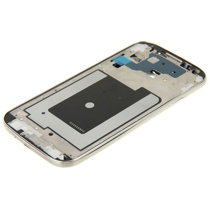 For Galaxy S4 / i337 Full Housing Faceplate Cover (White)