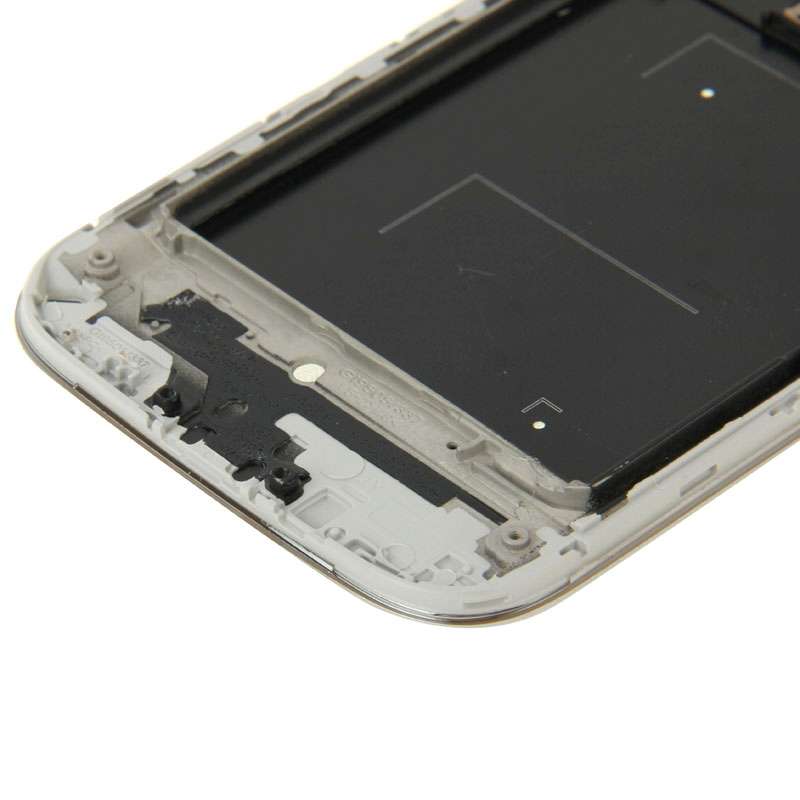 For Galaxy S4 / i337 Full Housing Faceplate Cover (White)