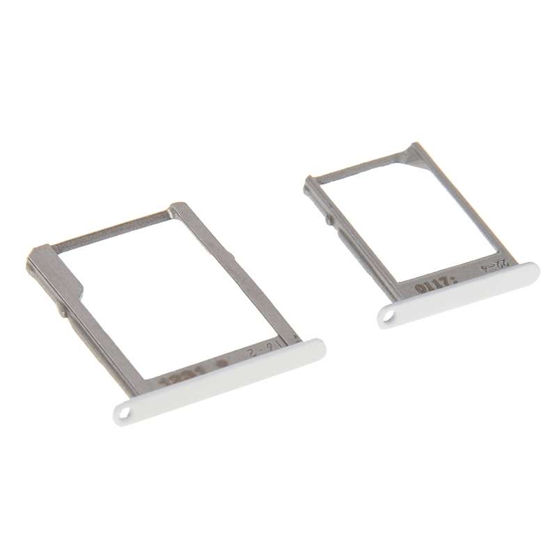 For Galaxy A3 / A300 & A5 / A500 & A7 / A700 SIM Card Tray & Micro SD Card Tray (White)