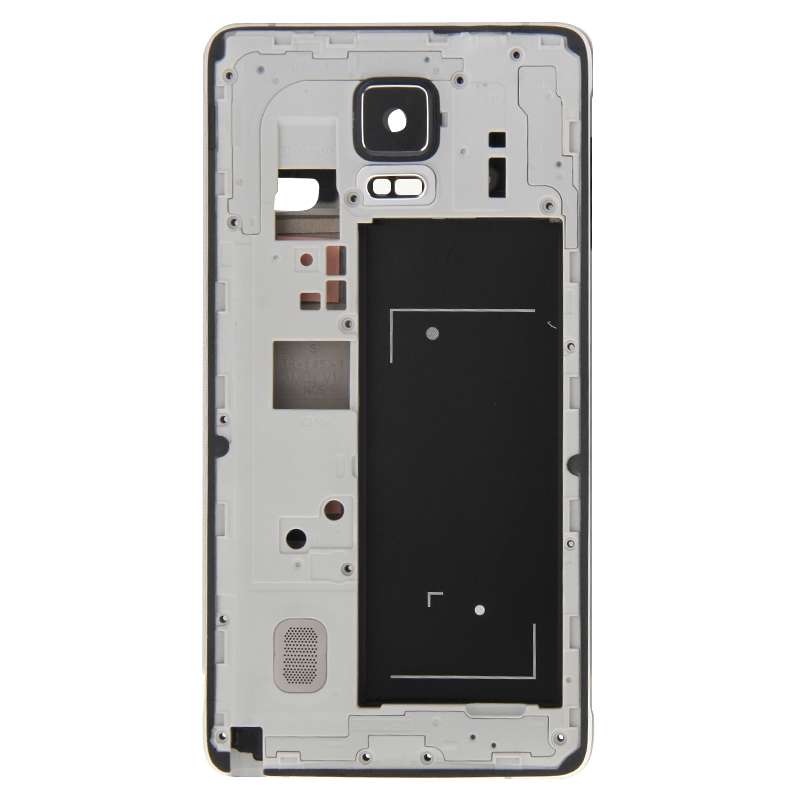 For Galaxy Note 4 / N910F Full Housing Cover (Front Housing LCD Frame Bezel Plate + Middle Frame Bez