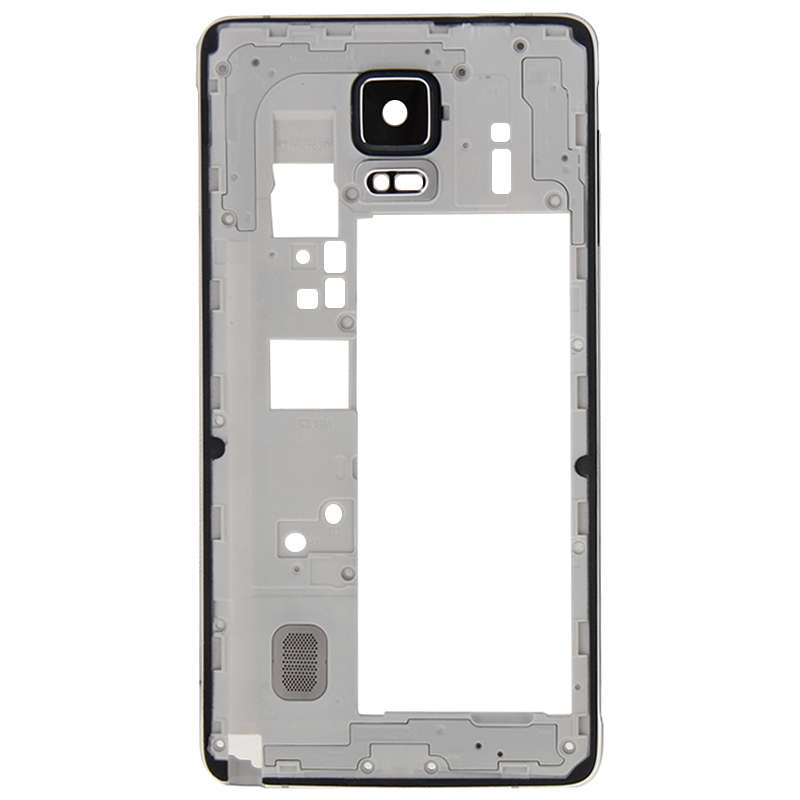 For Galaxy Note 4 / N910F Full Housing Cover (Middle Frame Bezel Back Plate Housing Camera Lens Pane
