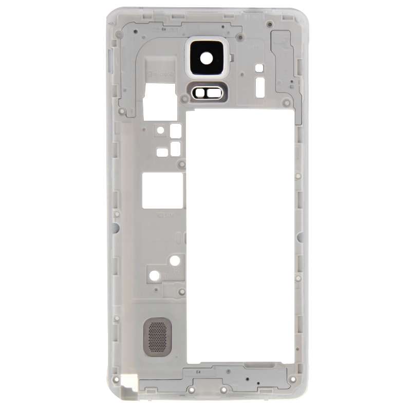 For Galaxy Note 4 / N910F Full Housing Cover (Front Housing LCD Frame Bezel Plate + Middle Frame Bez