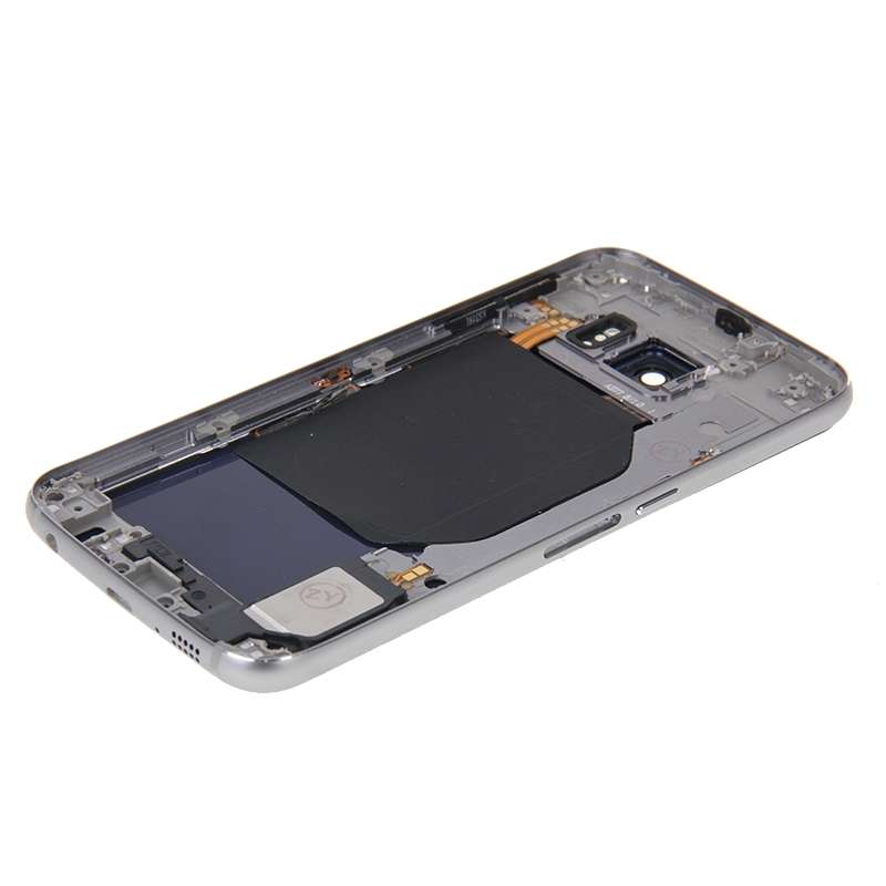 For Galaxy S6 / G920F Back Plate Housing Camera Lens Panel with Side Keys and Speaker Ringer Buzzer