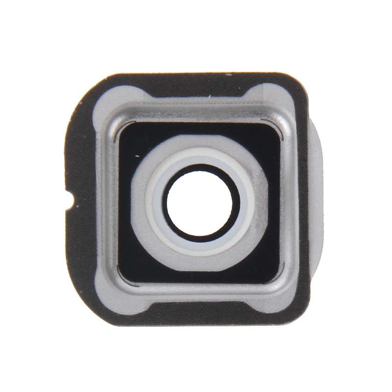 For Galaxy S6 Edge / G925 10pcs Camera Lens Cover with Sticker (White)
