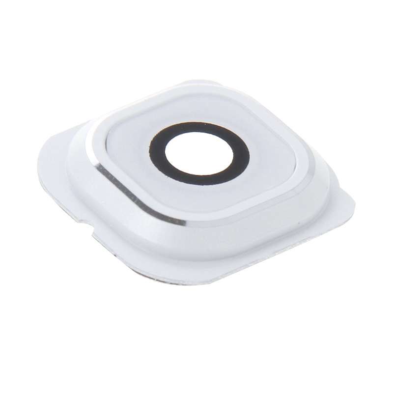 For Galaxy S6 Edge / G925 10pcs Camera Lens Cover with Sticker (White)