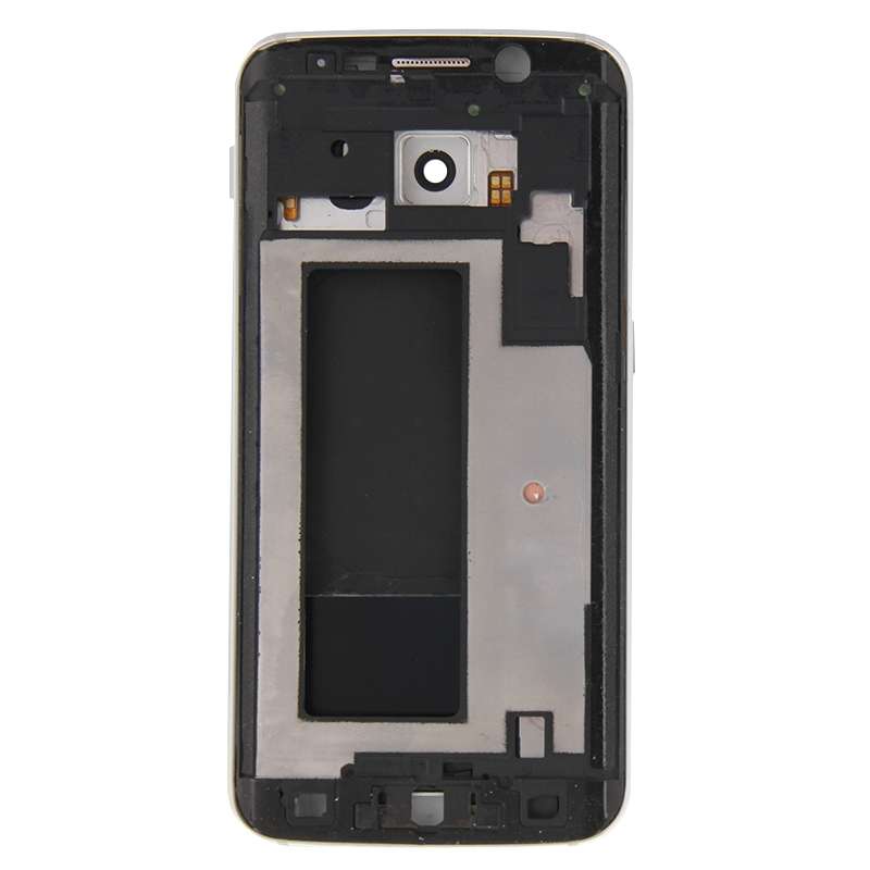 For Galaxy S6 Edge / G925 Full Housing Cover (Front Housing LCD Frame Bezel Plate + Back Plate Housi
