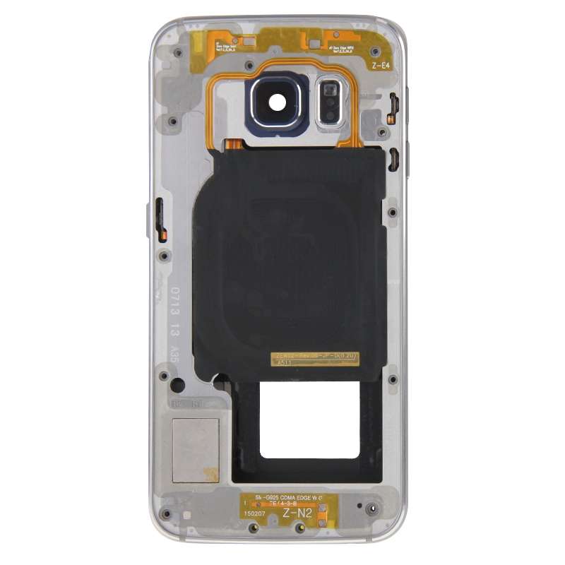 For Galaxy S6 Edge / G925 Full Housing Cover (Front Housing LCD Frame Bezel Plate + Back Plate Housi