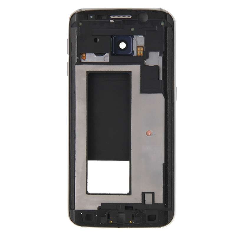For Galaxy S6 Edge / G925 Full Housing Cover (Front Housing LCD Frame Bezel Plate + Back Plate Housi