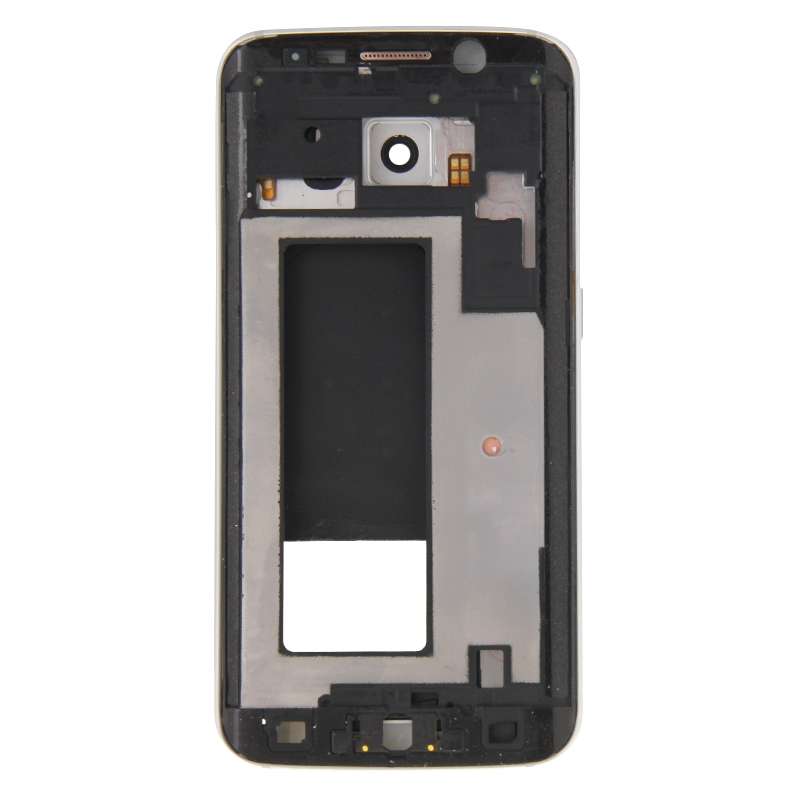 For Galaxy S6 Edge / G925 Full Housing Cover (Front Housing LCD Frame Bezel Plate + Back Plate Housi