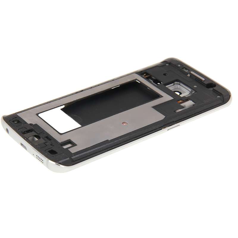 For Galaxy S6 Edge / G925 Full Housing Cover (Front Housing LCD Frame Bezel Plate + Back Plate Housi