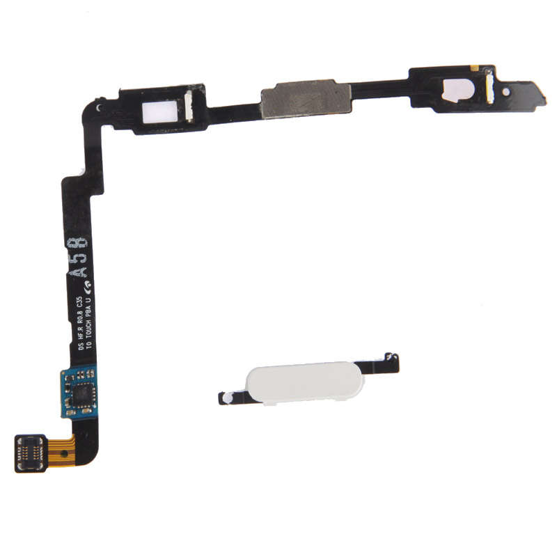 For Galaxy Note II / N7100 LCD Middle Board with Button Cable, (Black)