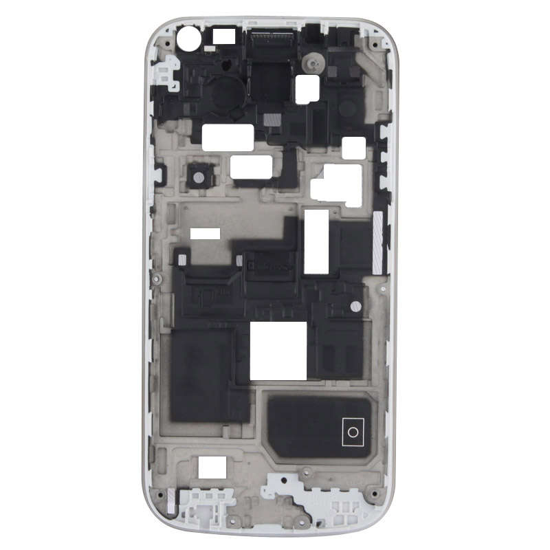 For Galaxy S4 Mini / i9195 LCD Middle Board with Button Cable, (Black)