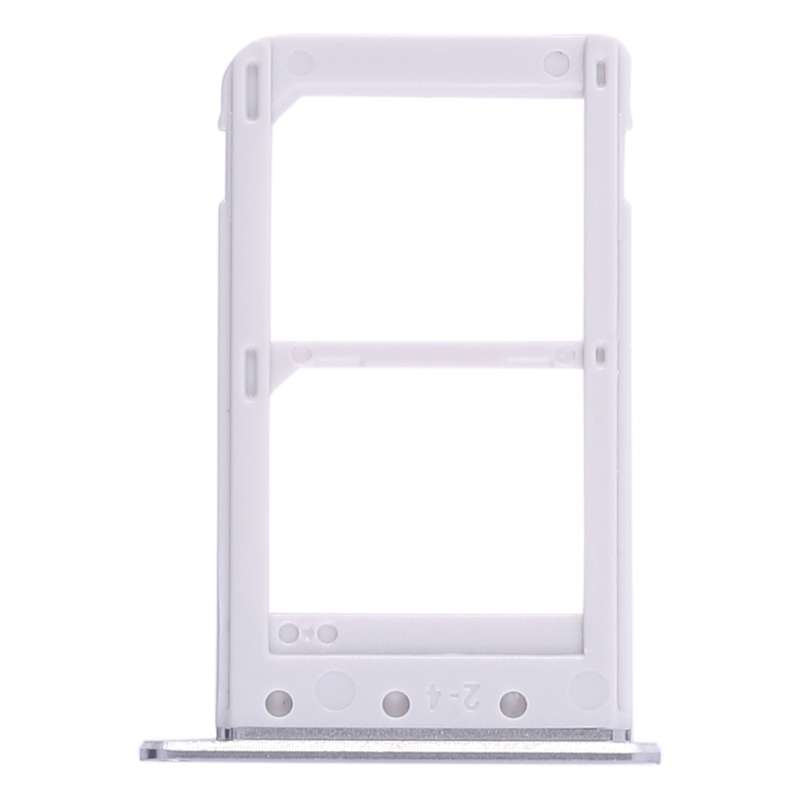 For Galaxy Note 5 / N920 Double SIM Card Tray(Silver)