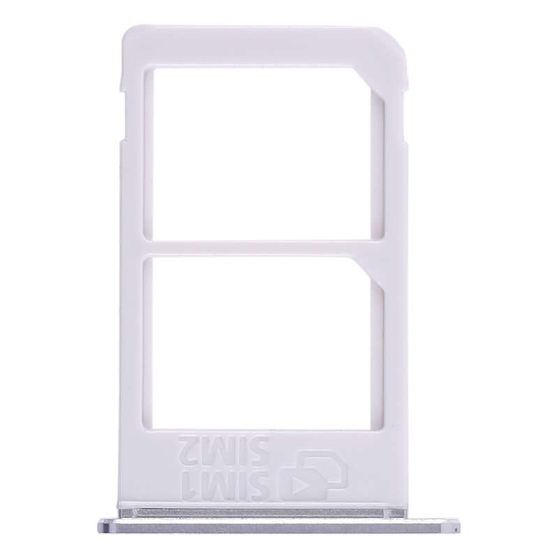 For Galaxy Note 5 / N920 Double SIM Card Tray(Silver)