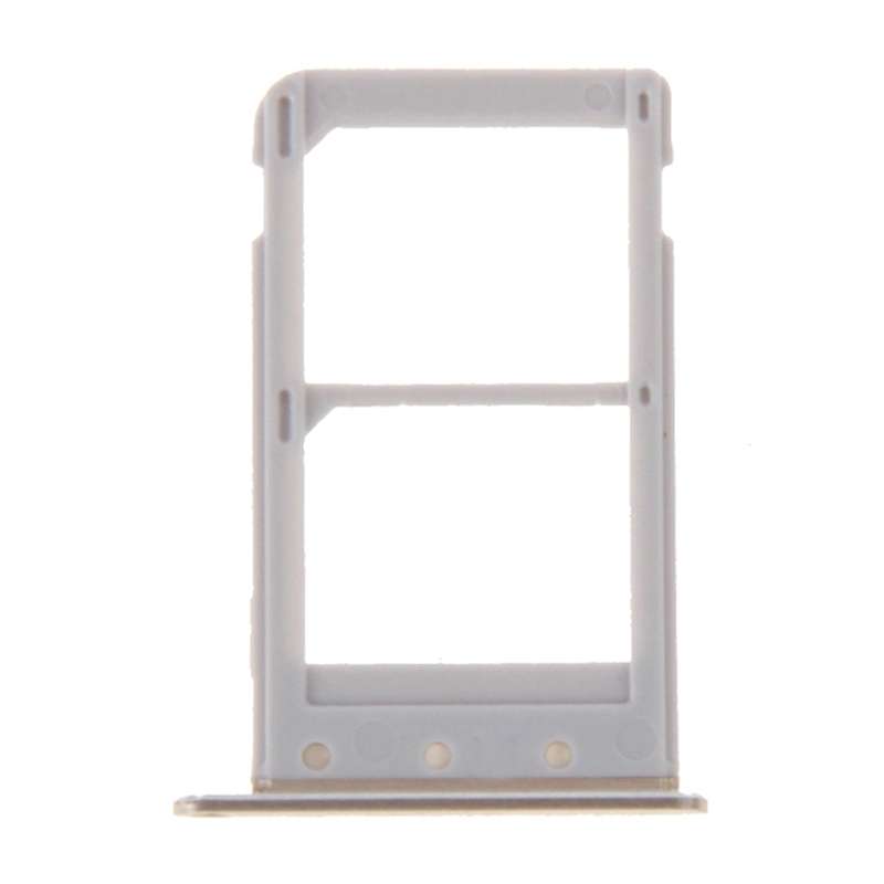 For Galaxy Note 5 / N920 Double SIM Card Tray(Silver)