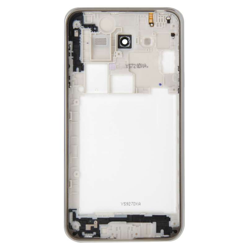 For Galaxy J7 Full Housing Cover (Middle Frame Bezel + Battery Back Cover) (White)