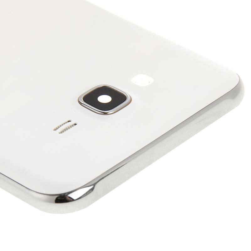 For Galaxy J7 Full Housing Cover (Middle Frame Bezel + Battery Back Cover) (White)
