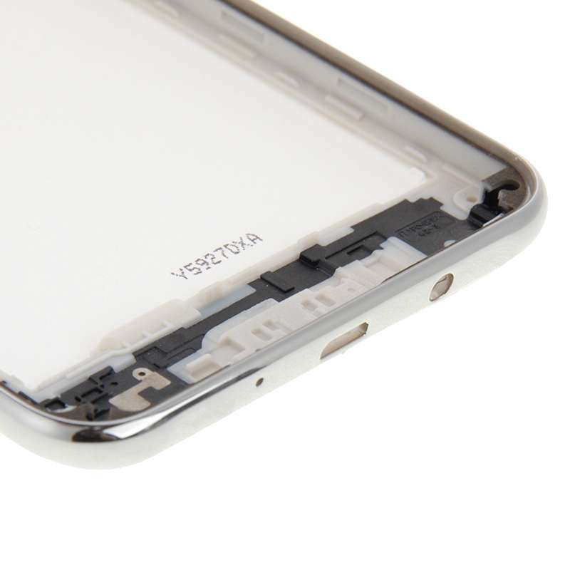 For Galaxy J7 Full Housing Cover (Middle Frame Bezel + Battery Back Cover) (White)