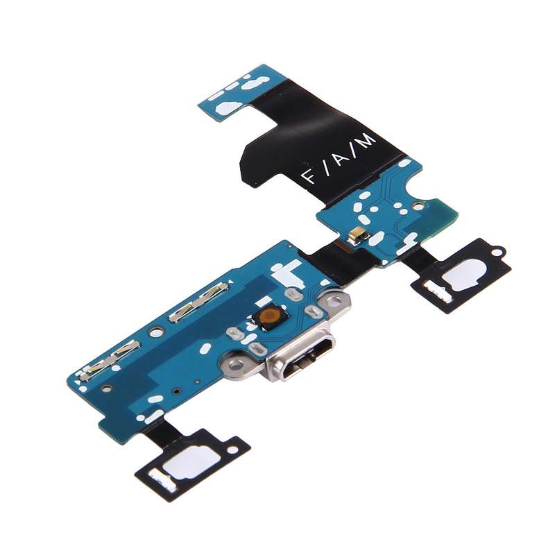 For Galaxy Alpha / G850F Home Button with Flex Cable(Black)
