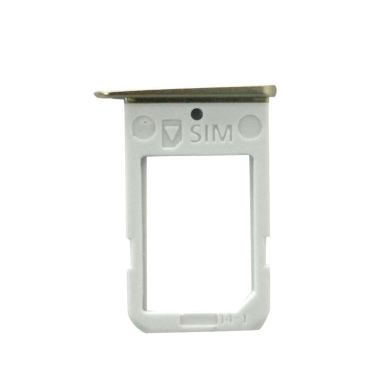 For Galaxy S6 edge / G925 Single Card Tray (White)