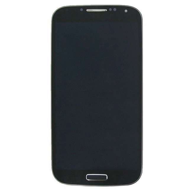 Original LCD Display + Touch Panel with Frame for Galaxy S4 / i9505(White)