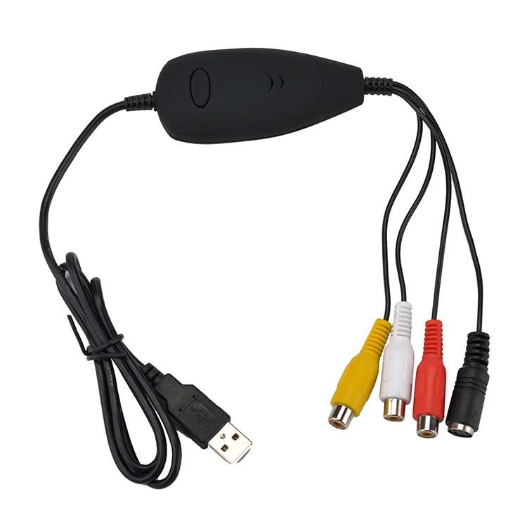 Ezcap USB 2.0 Video Capture, Support MPEG 2 Recording Format, TV System: PAL / NTSC(Grey)